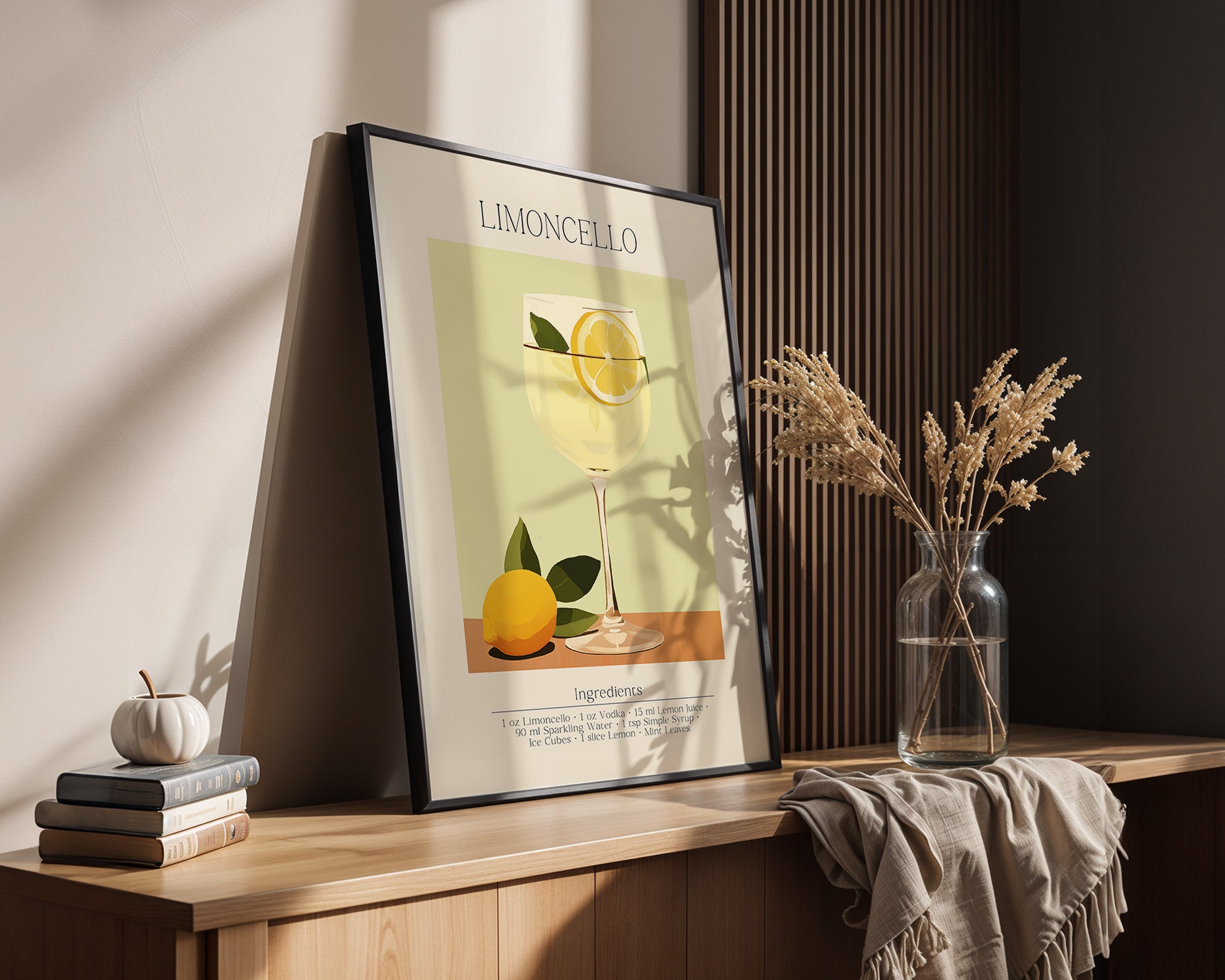 Limoncello Zitrone Pastell