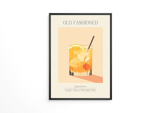 Old Fashioned Drink Grafik
