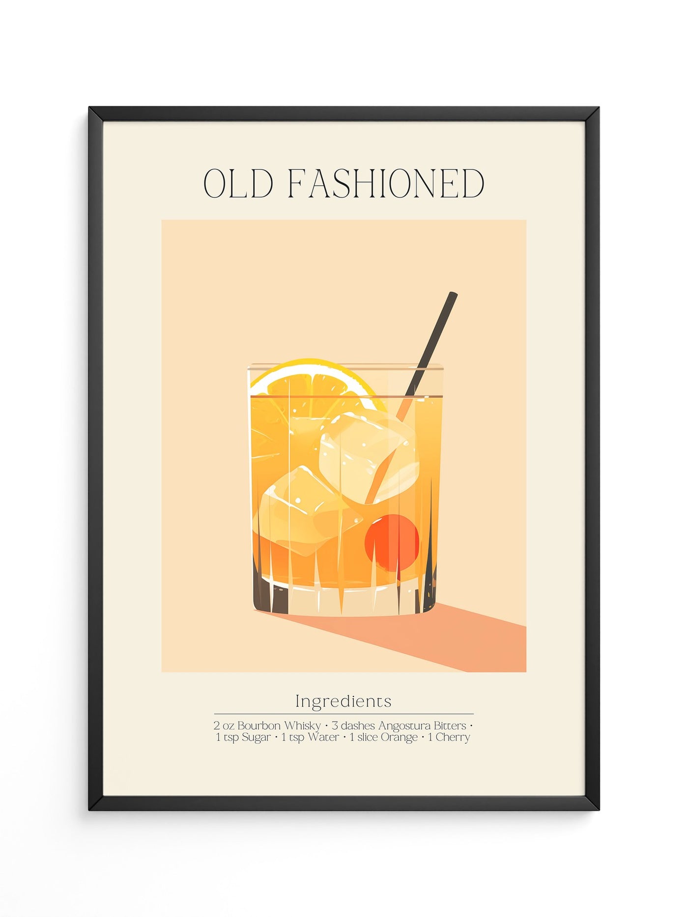 Old Fashioned Drink Grafik