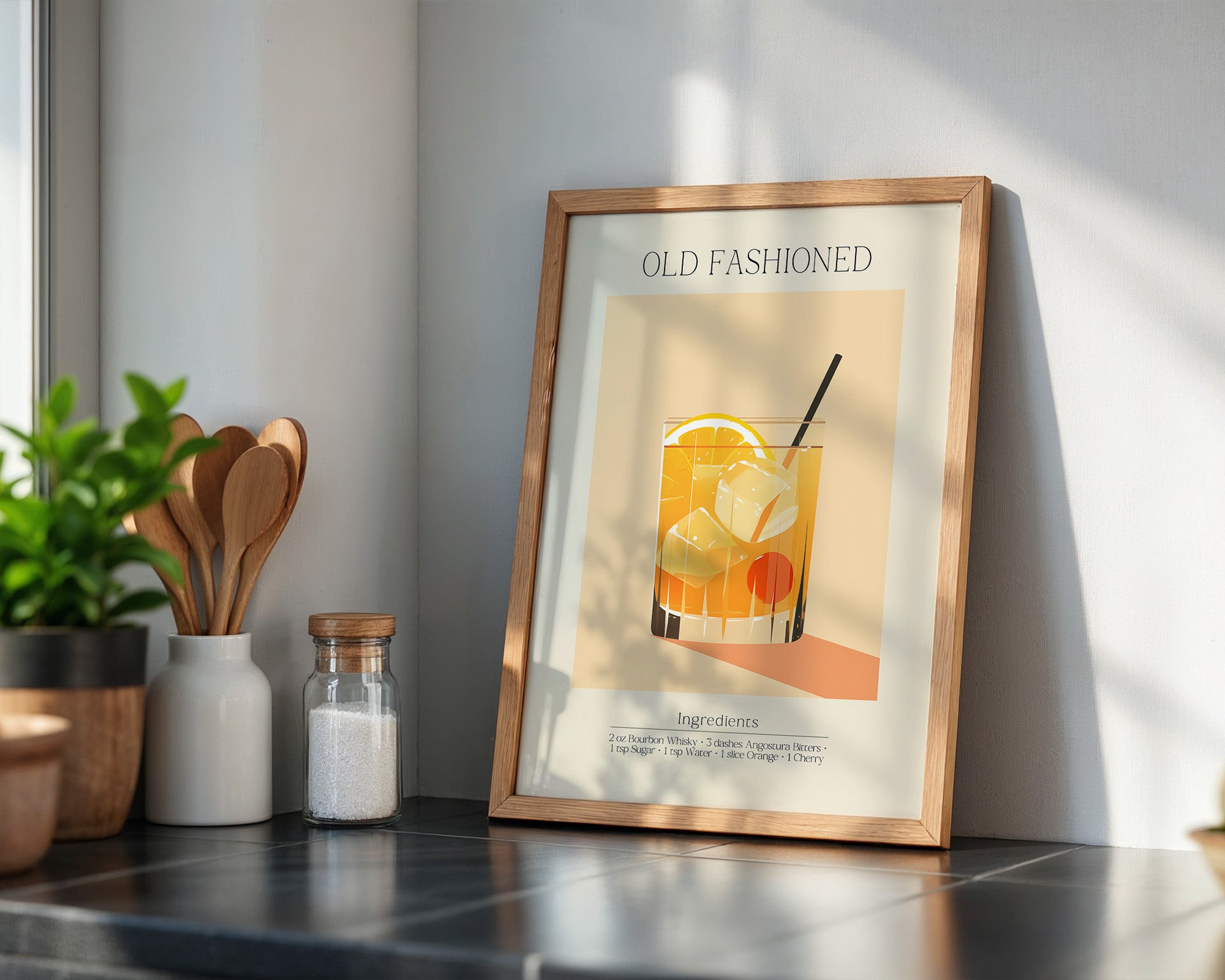 Old Fashioned Drink Grafik