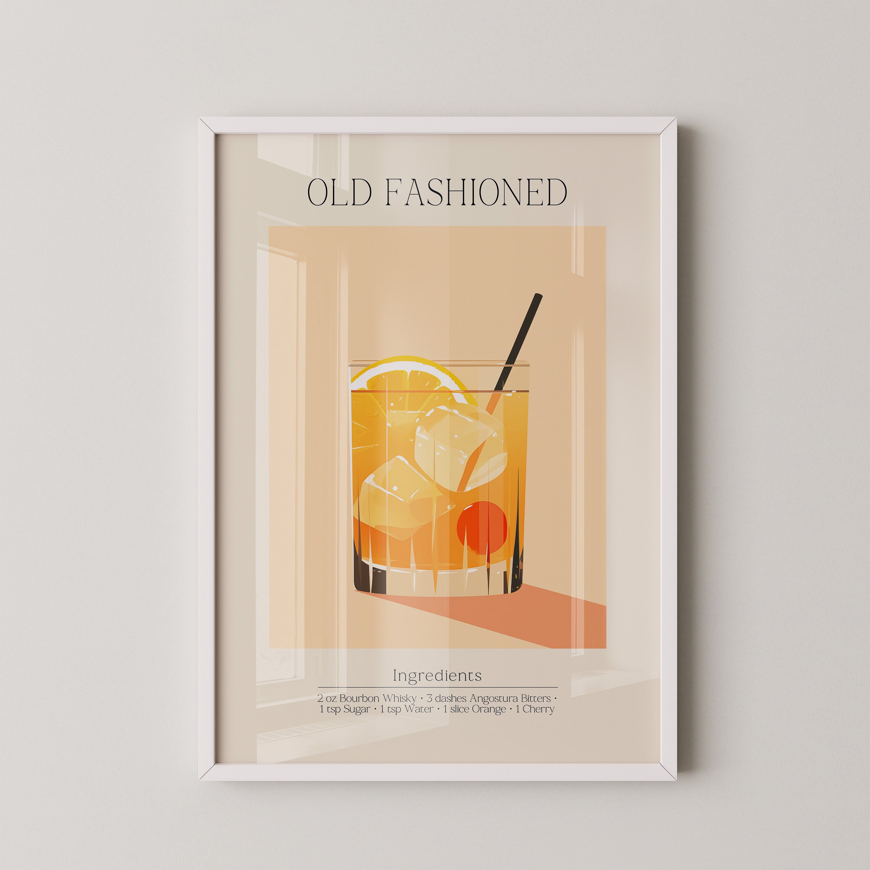 Old Fashioned Drink Grafik