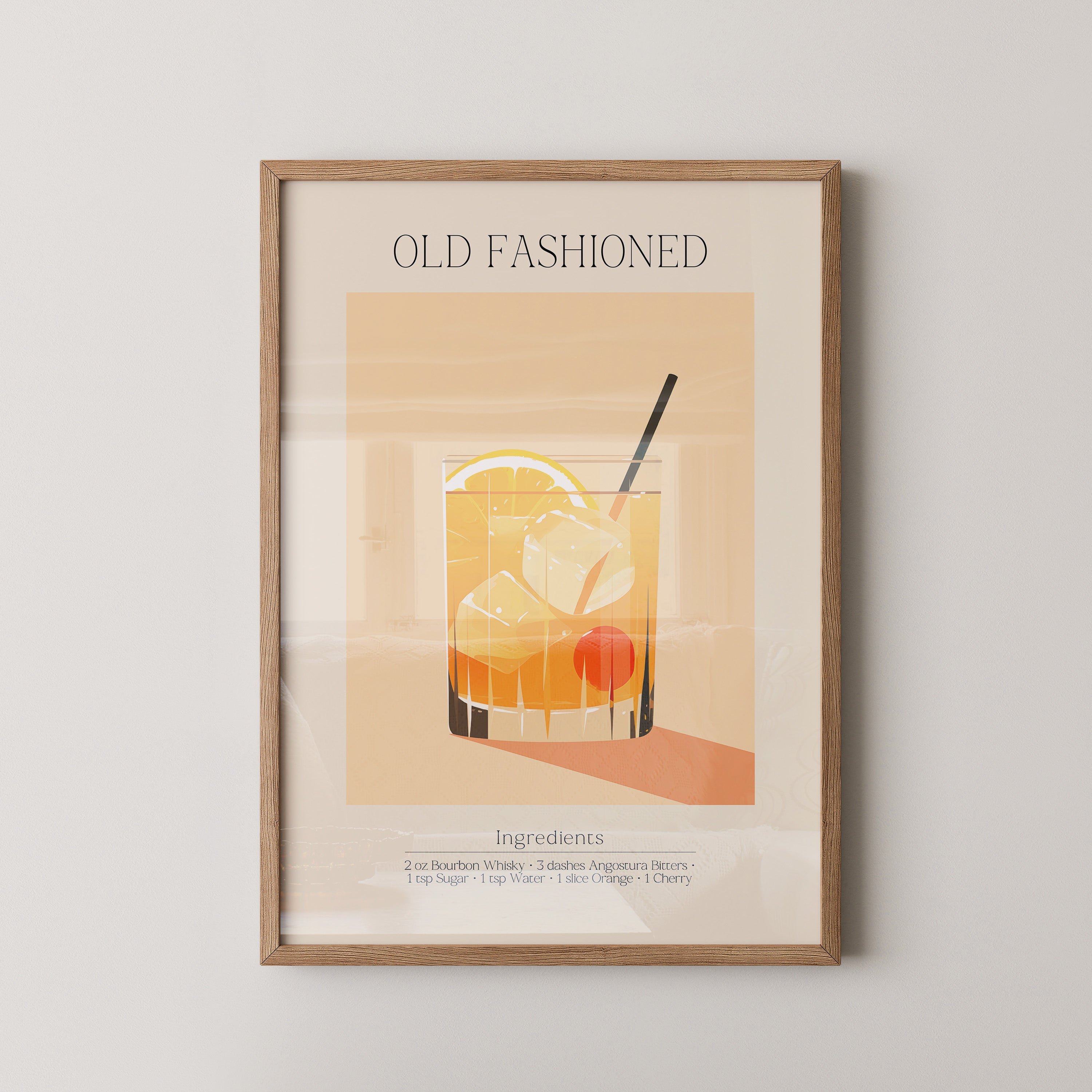 Old Fashioned Drink Grafik