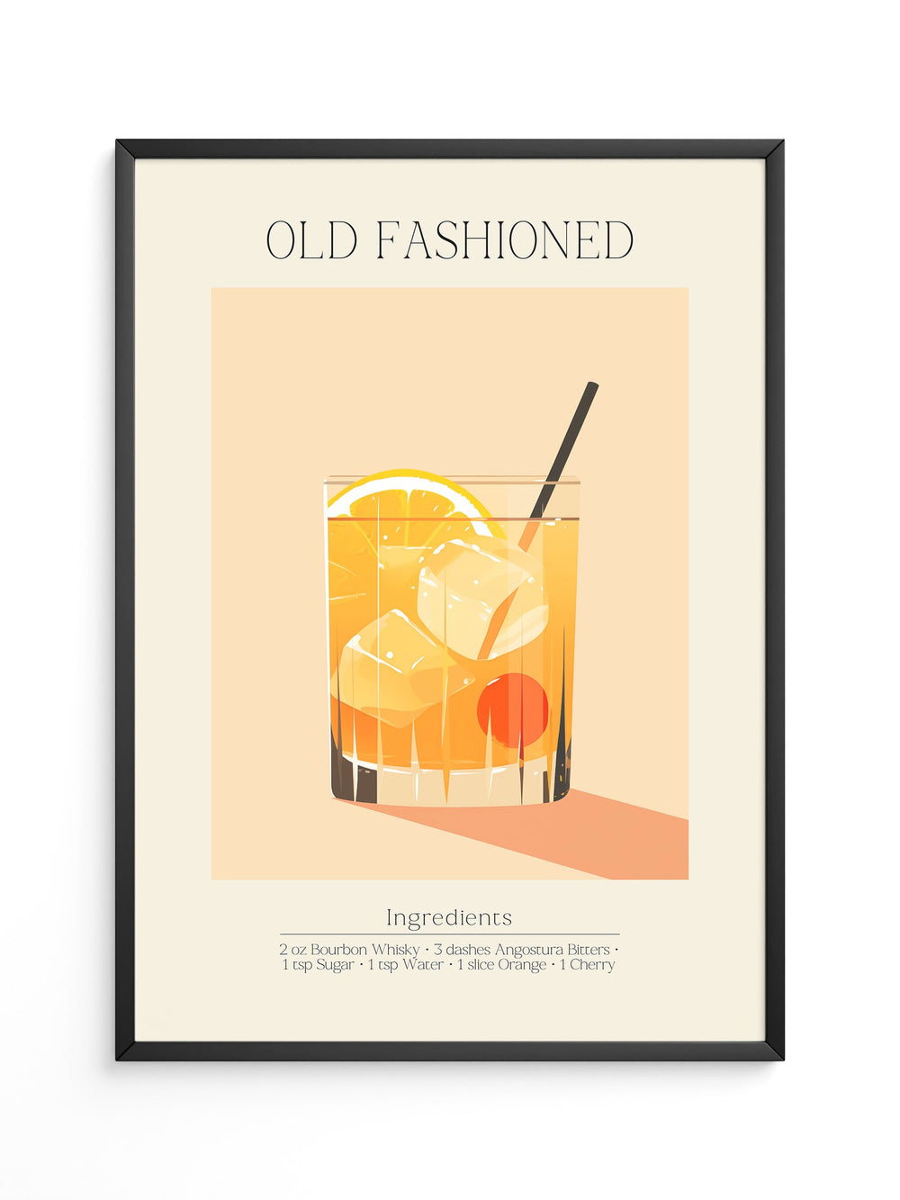 Old Fashioned Drink Grafik