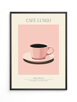 Kaffeetasse rosa minimalistisch