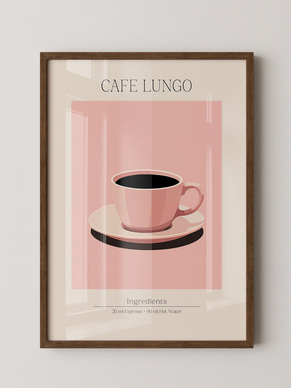 Kaffeetasse rosa minimalistisch