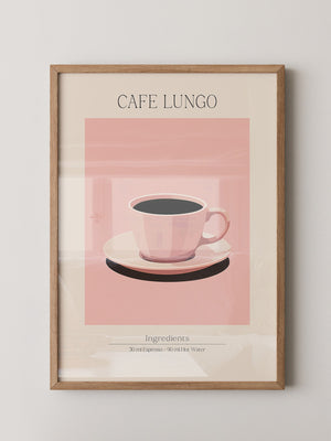Kaffeetasse rosa minimalistisch
