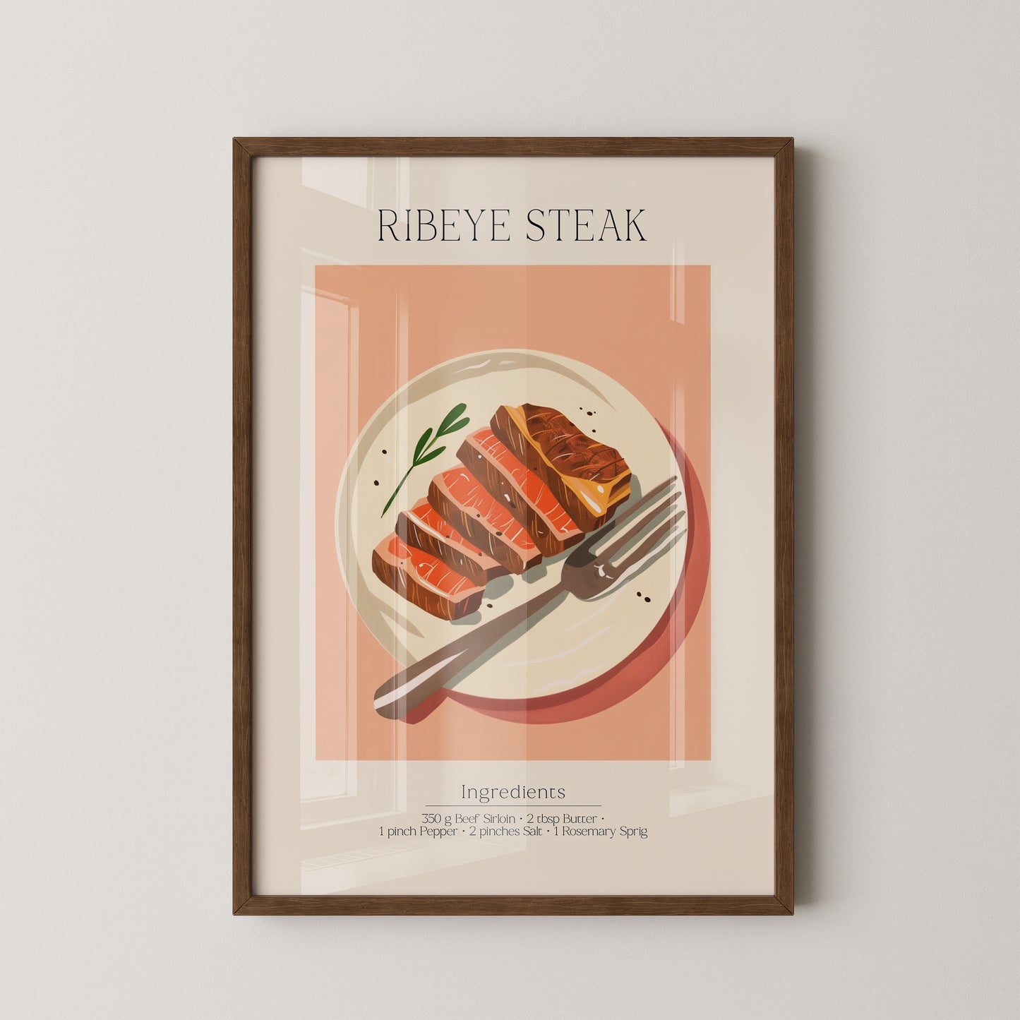 Steak Teller minimalistisch