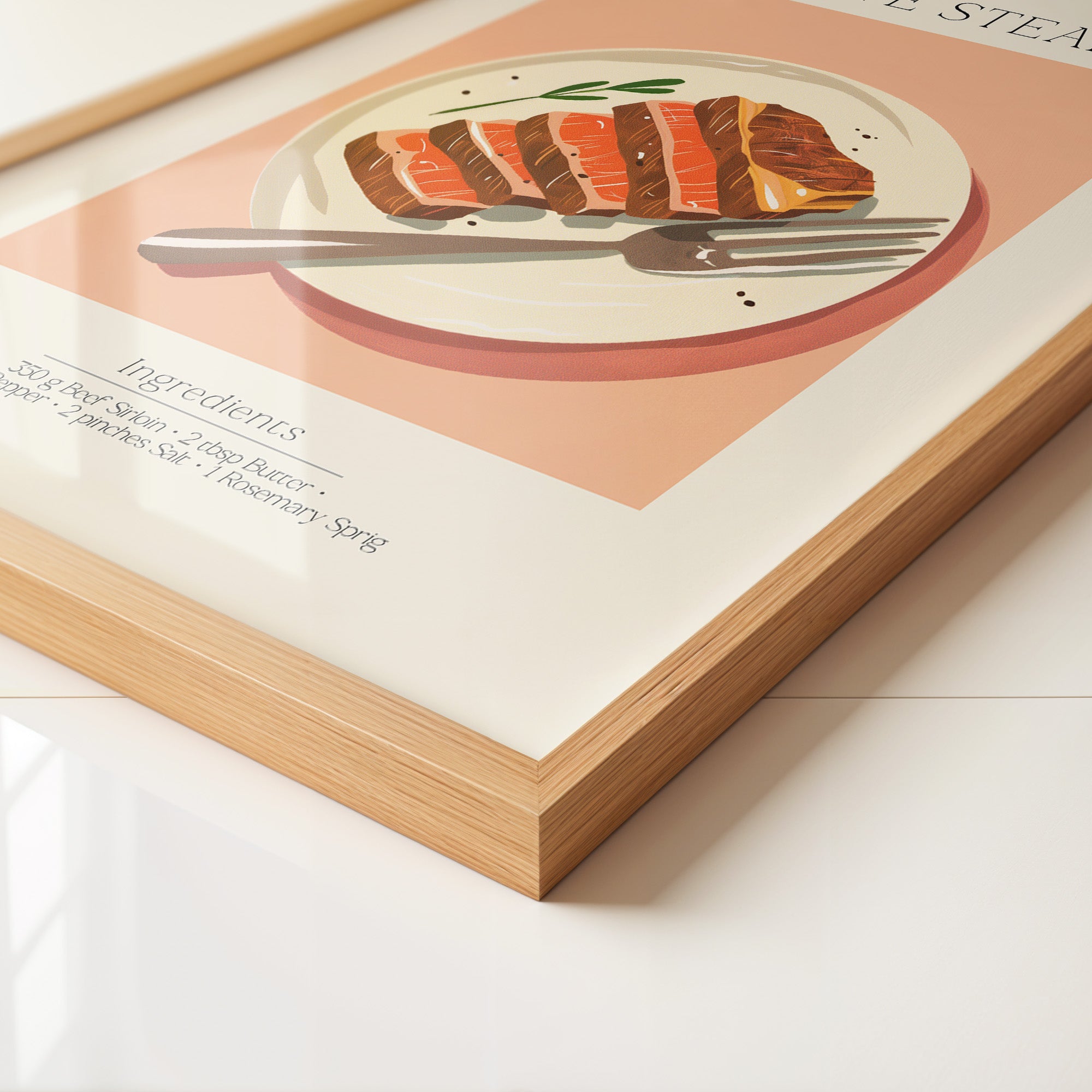 Steak Teller minimalistisch