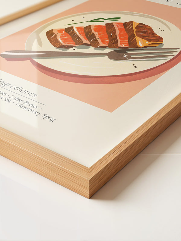 Steak Teller minimalistisch