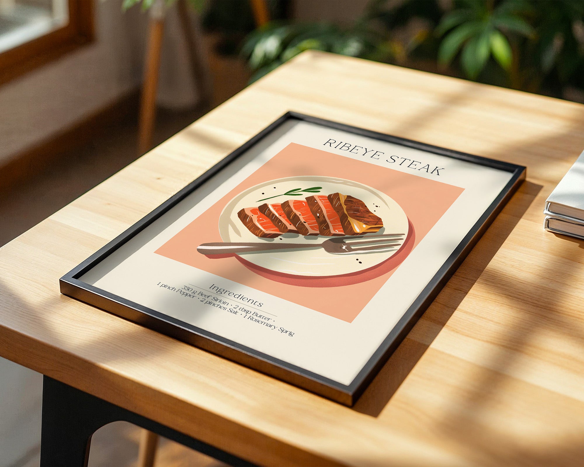 Steak Teller minimalistisch