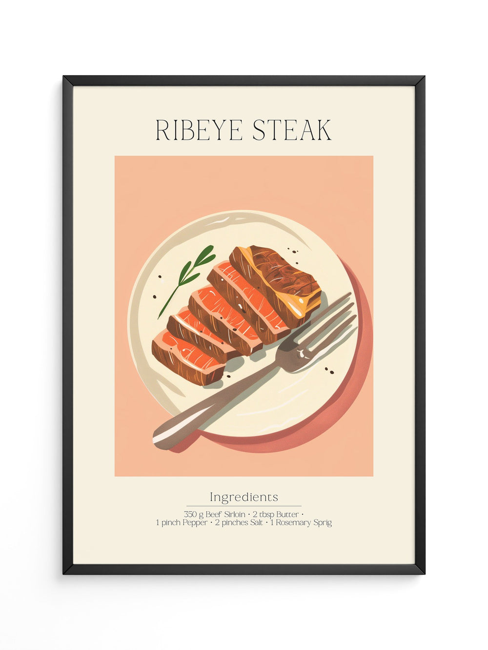 Steak Teller minimalistisch