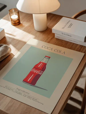 Cola Flasche Vintage Illustration