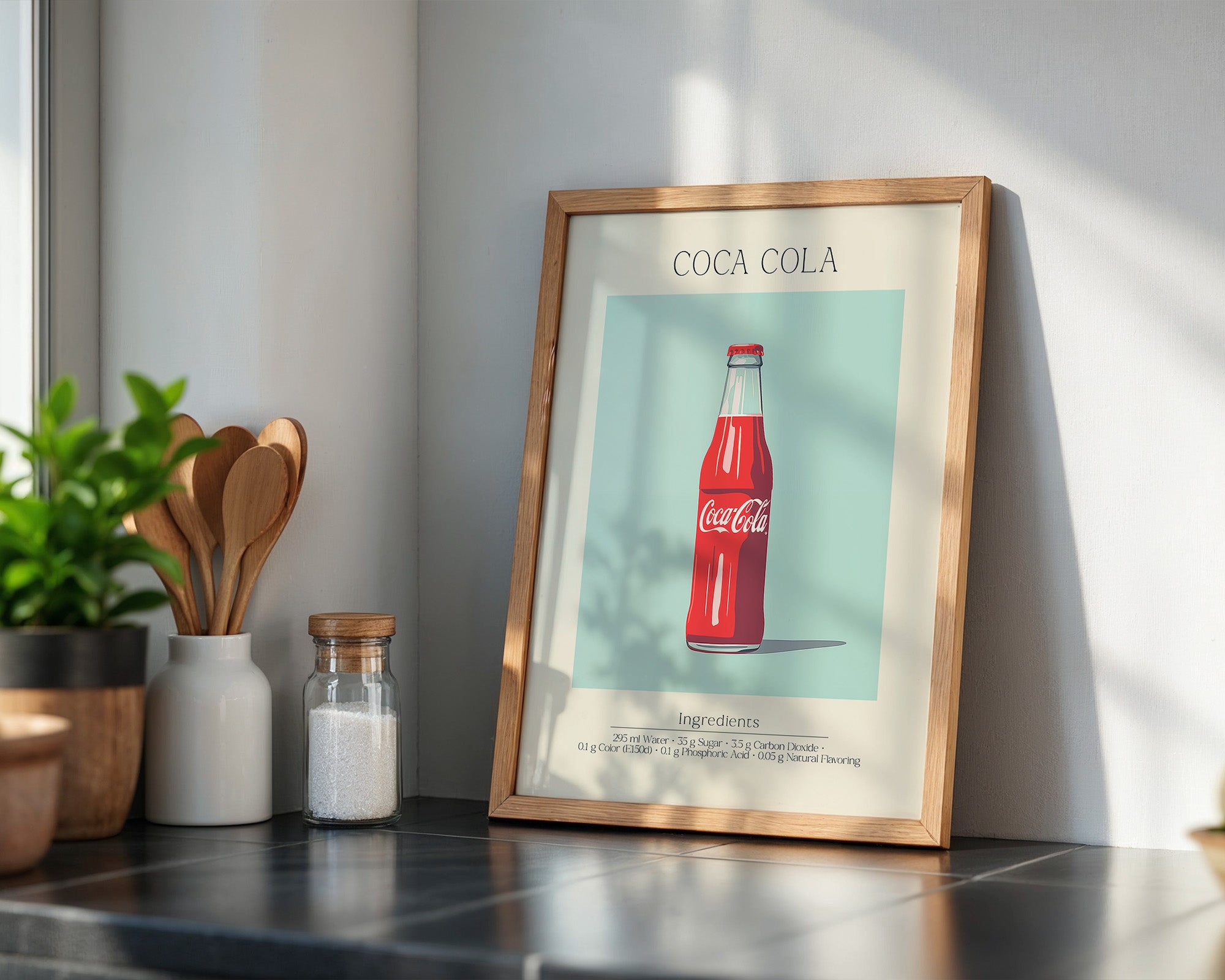 Cola Flasche Vintage Illustration