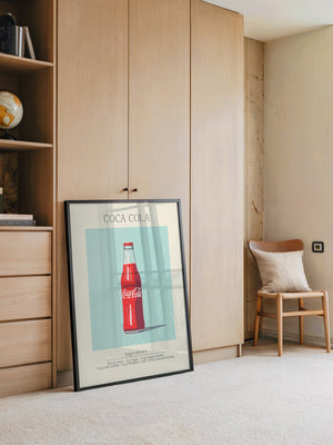 Cola Flasche Vintage Illustration