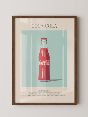 Cola Flasche Vintage Illustration