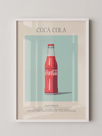 Cola Flasche Vintage Illustration