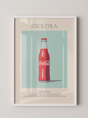 Cola Flasche Vintage Illustration