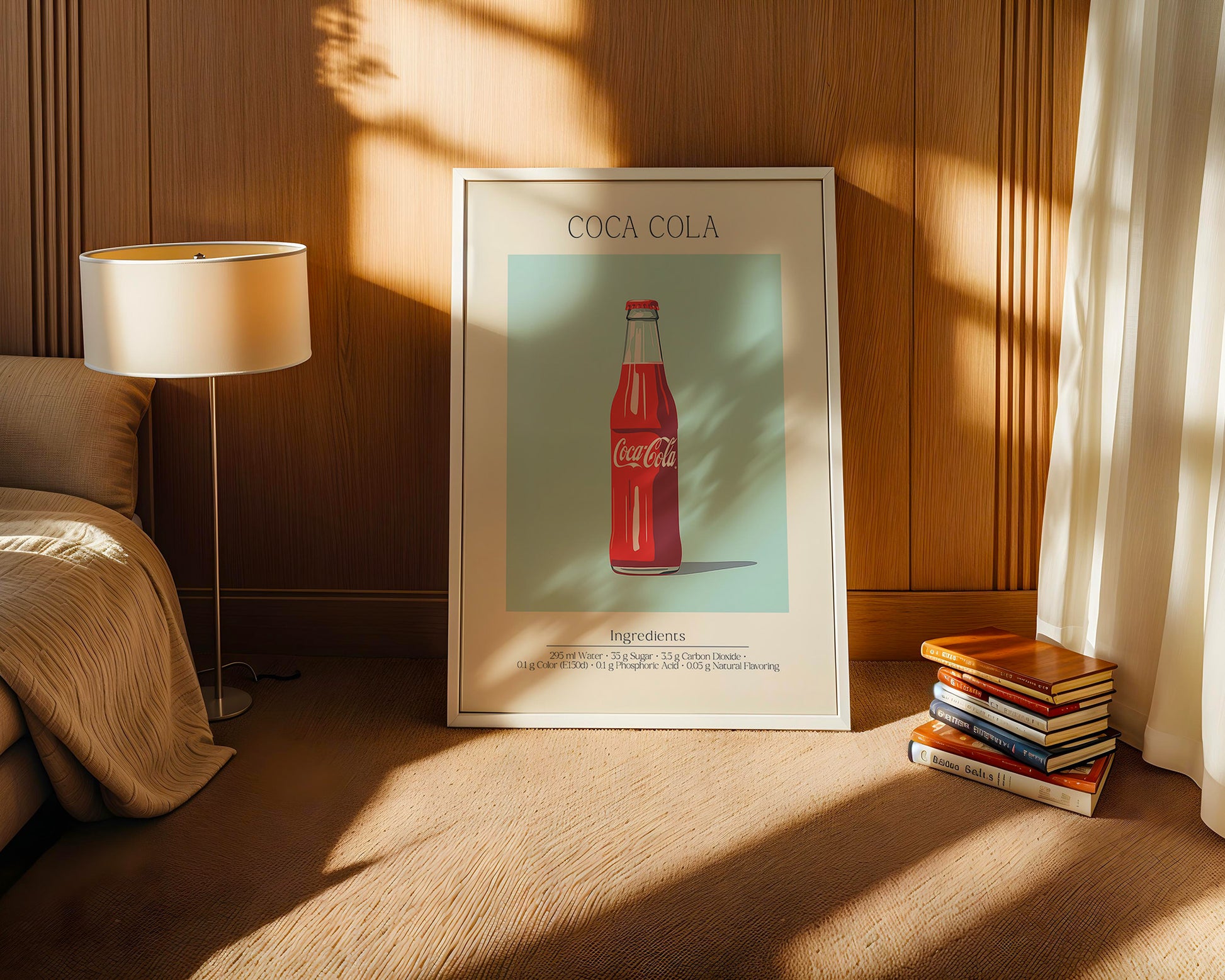 Cola Flasche Vintage Illustration