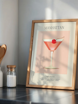 Cocktailglas Kirsche Illustration