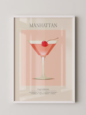 Cocktailglas Kirsche Illustration