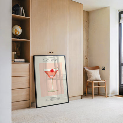 Cocktailglas Kirsche Illustration