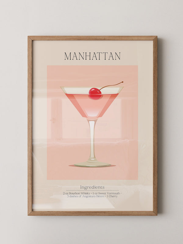 Cocktailglas Kirsche Illustration