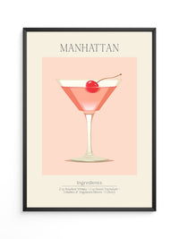 Cocktailglas Kirsche Illustration