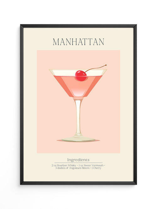 Cocktailglas Kirsche Illustration