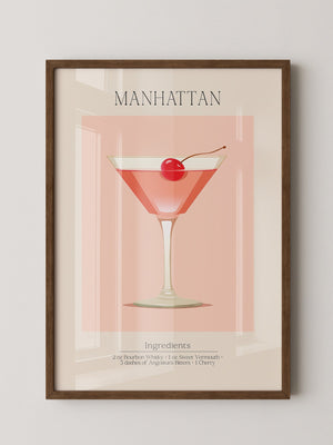 Cocktailglas Kirsche Illustration