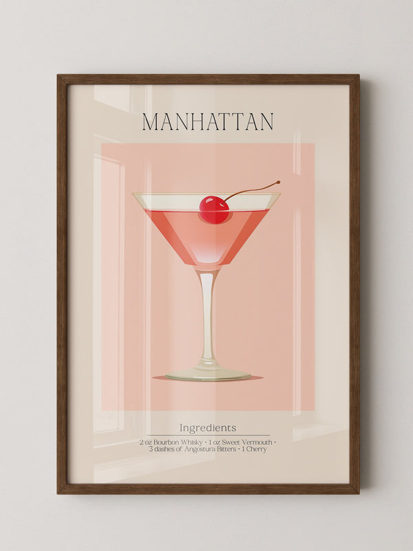 Cocktailglas Kirsche Illustration