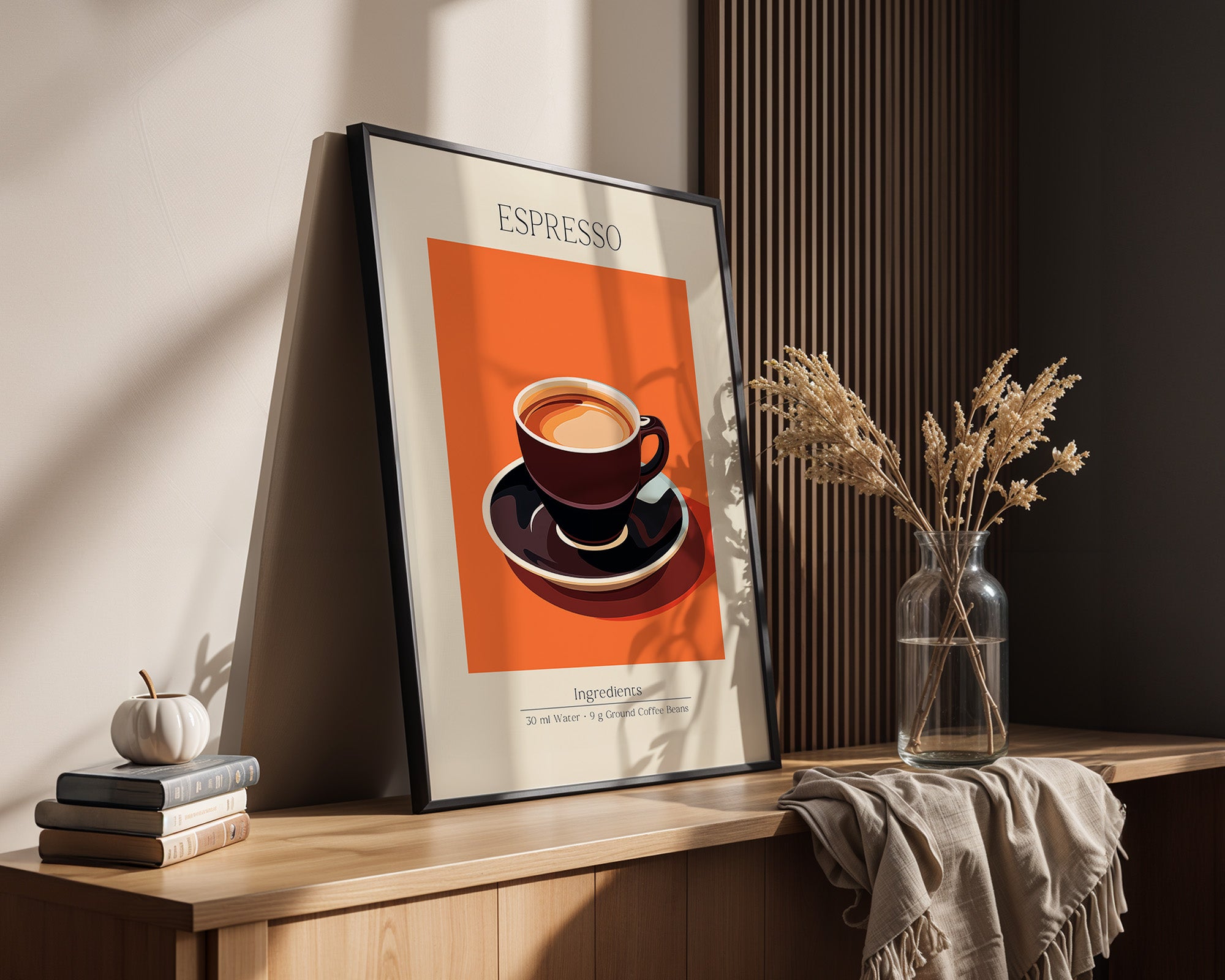 Espressotasse Orange Retro