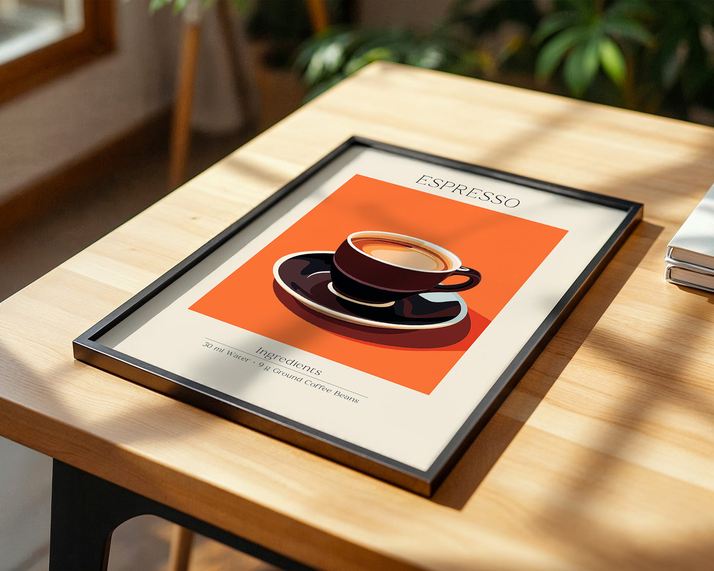 Espressotasse Orange Retro