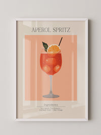 Aperol Spritz Illustration Orange