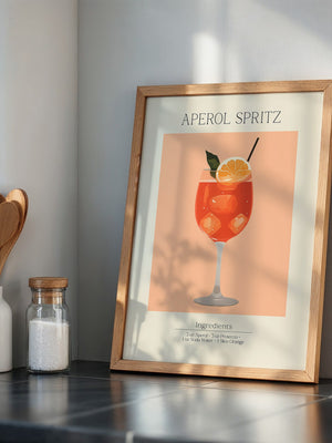Aperol Spritz Illustration Orange