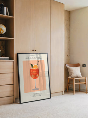 Aperol Spritz Illustration Orange