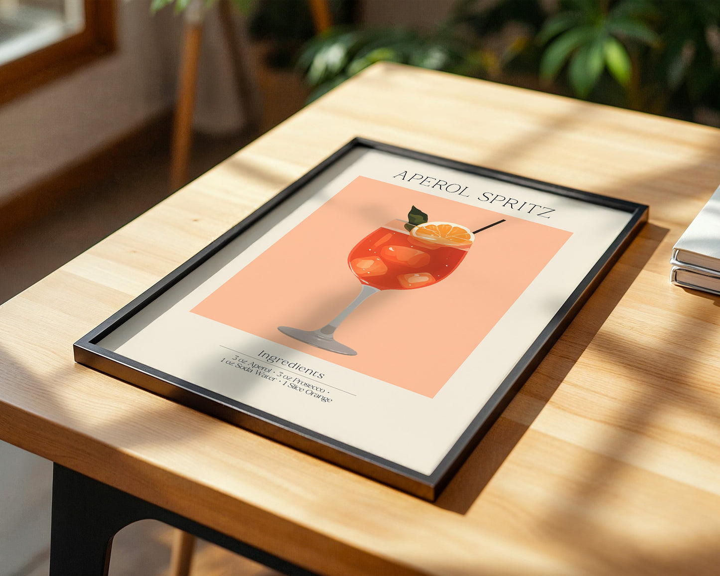 Aperol Spritz Illustration Orange