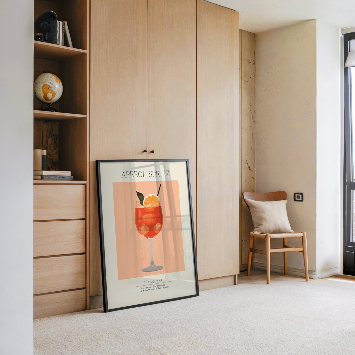 Aperol Spritz Illustration Orange