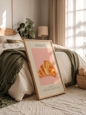 Croissant Pastell Retro