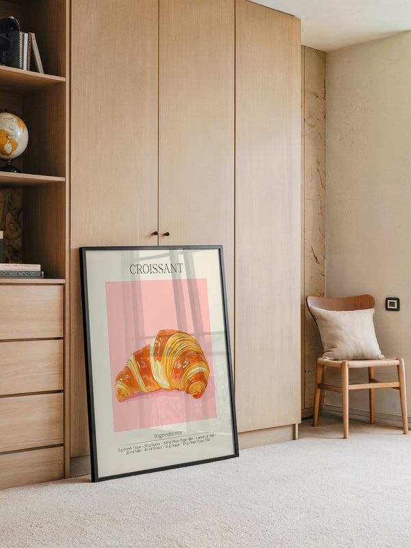 Croissant Pastell Retro