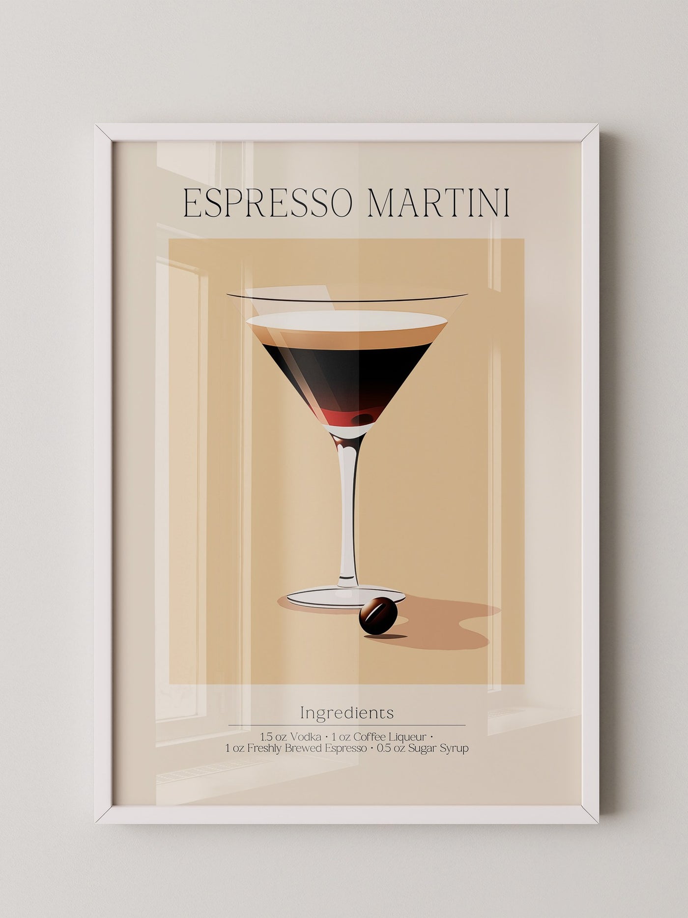 Espresso Martini Illustration