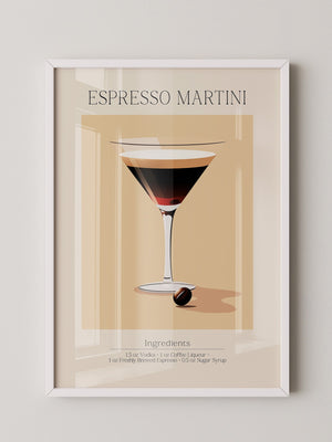 Espresso Martini Illustration