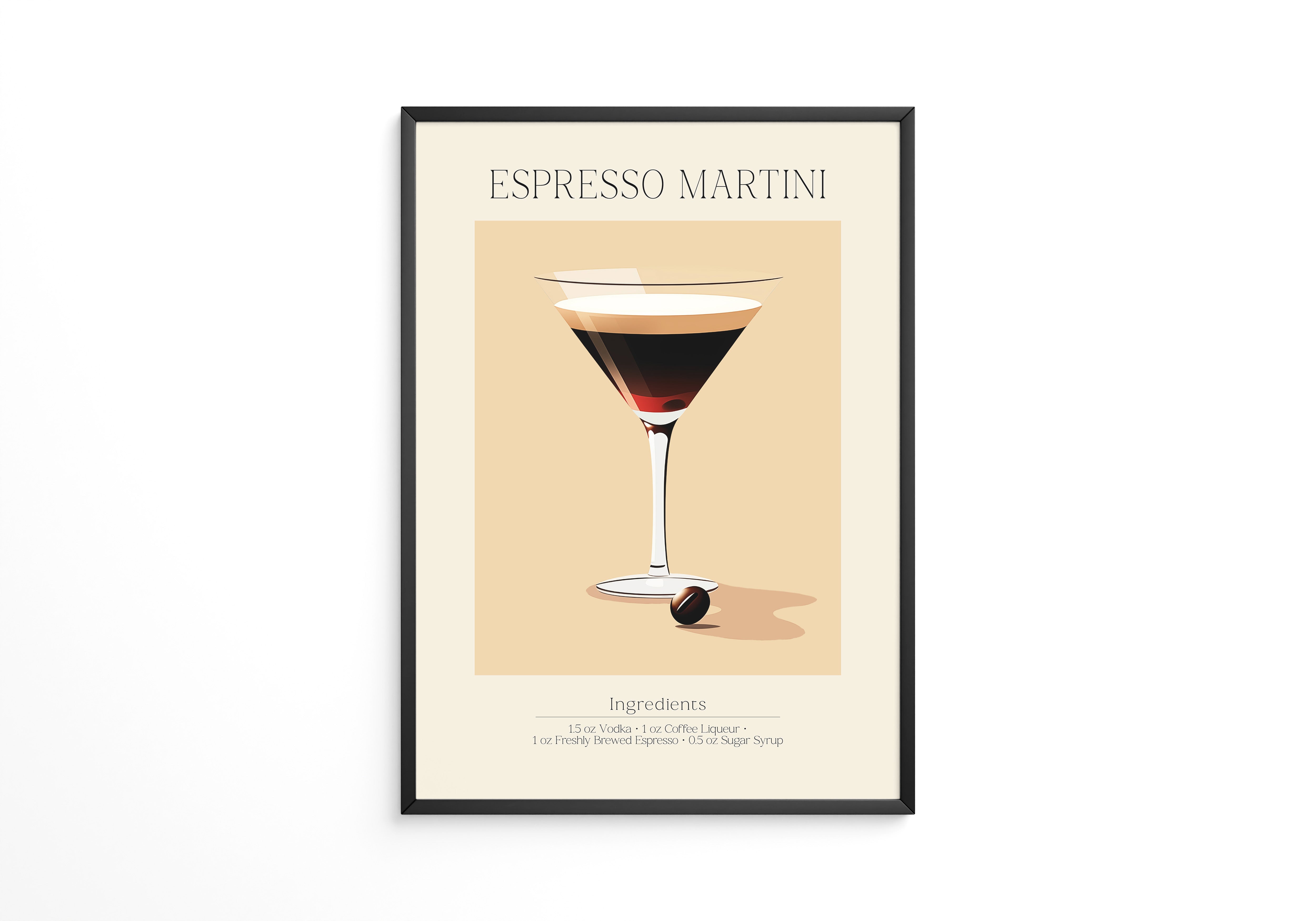 Espresso Martini Illustration