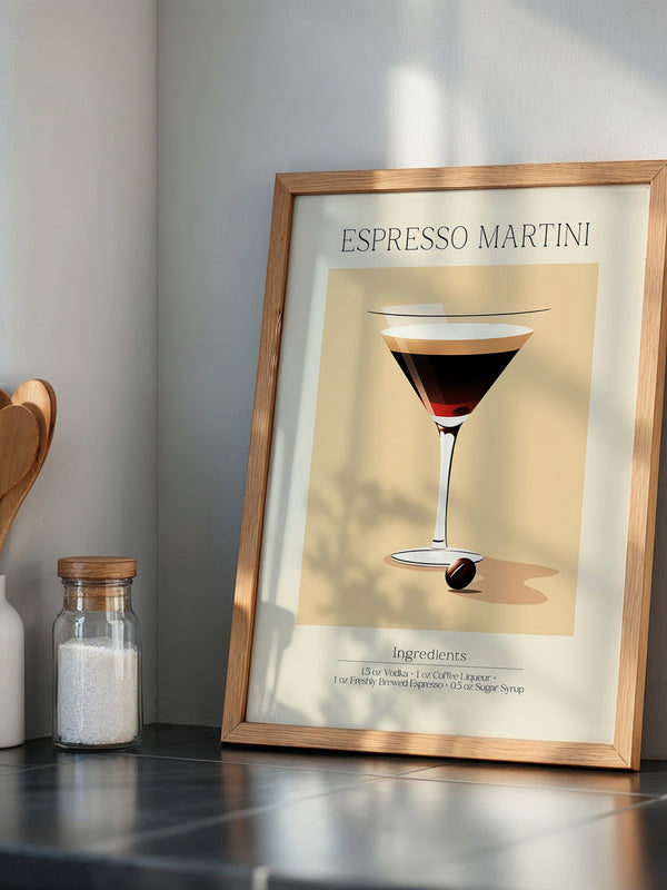 Espresso Martini Illustration