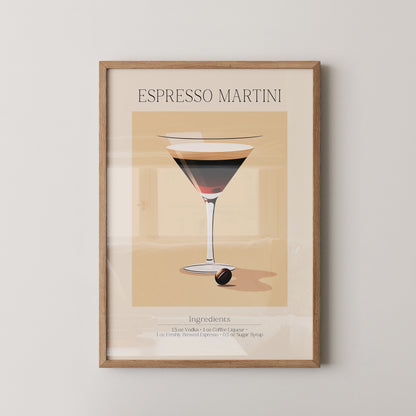 Espresso Martini Illustration