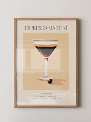 Espresso Martini Illustration