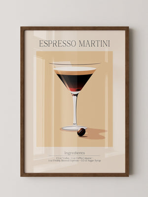 Espresso Martini Illustration