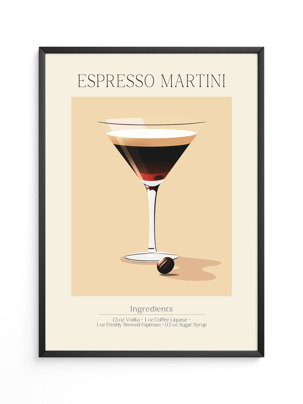 Espresso Martini Illustration