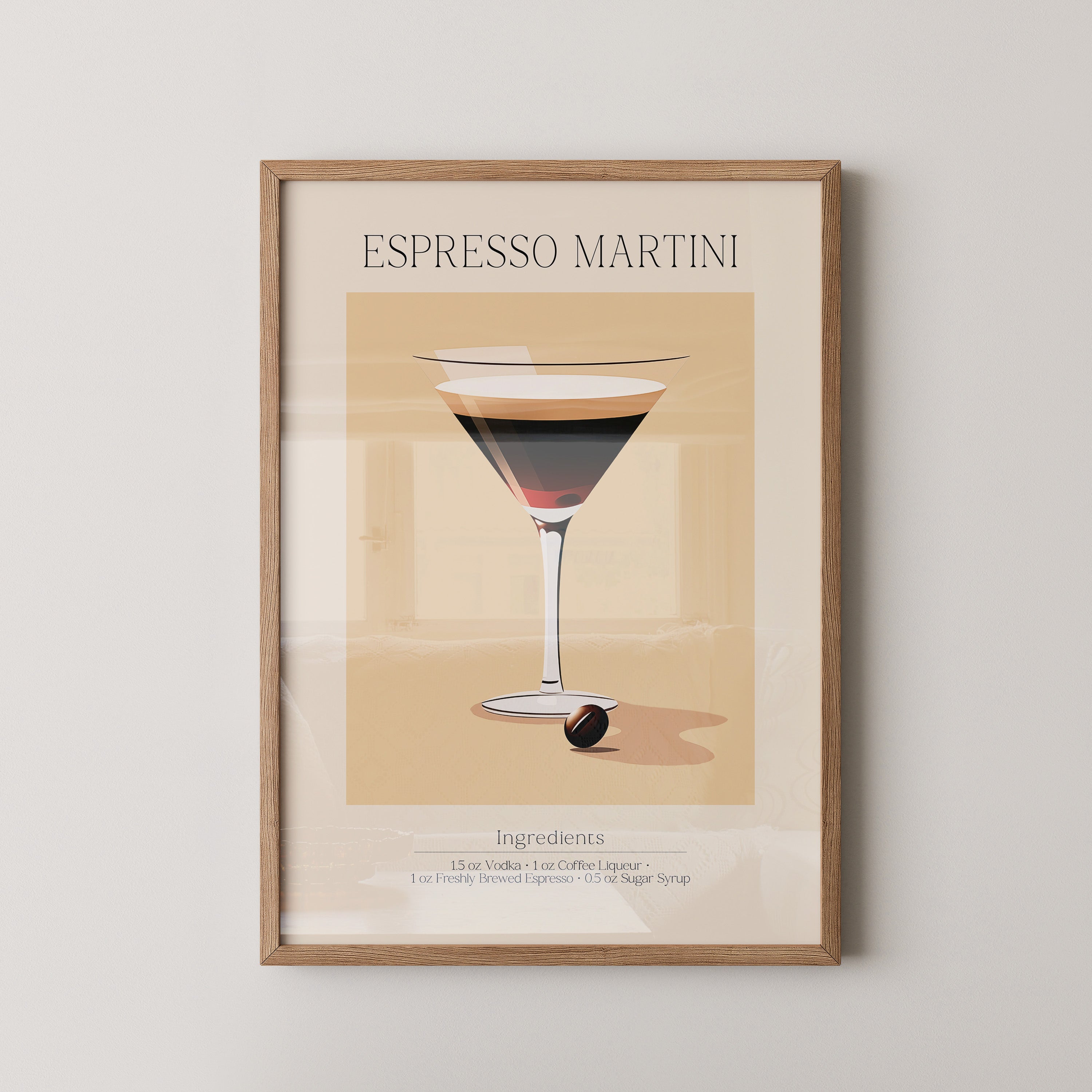 Espresso Martini Illustration