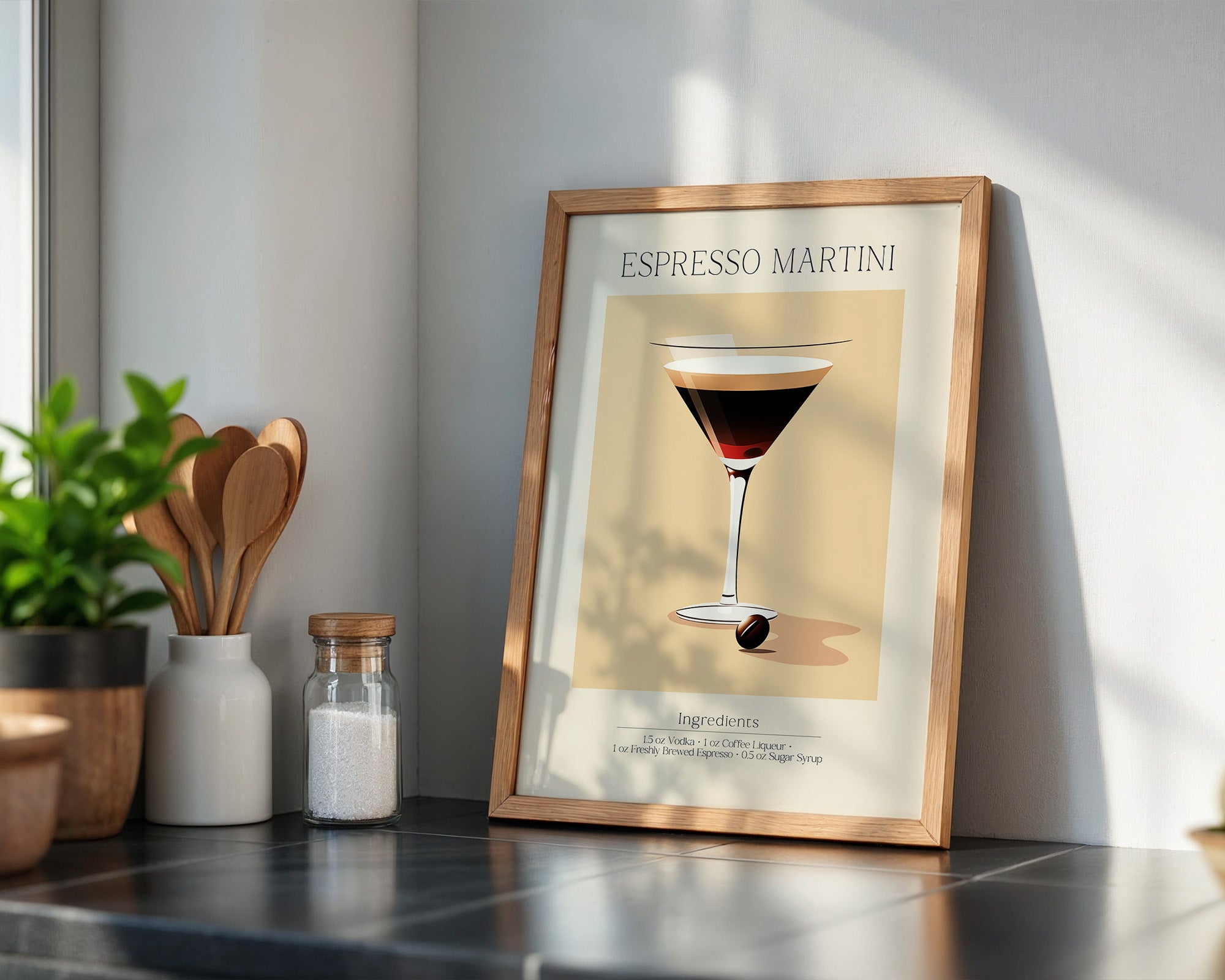 Espresso Martini Illustration