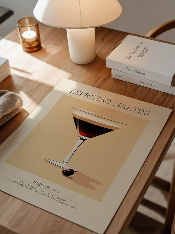 Espresso Martini Illustration